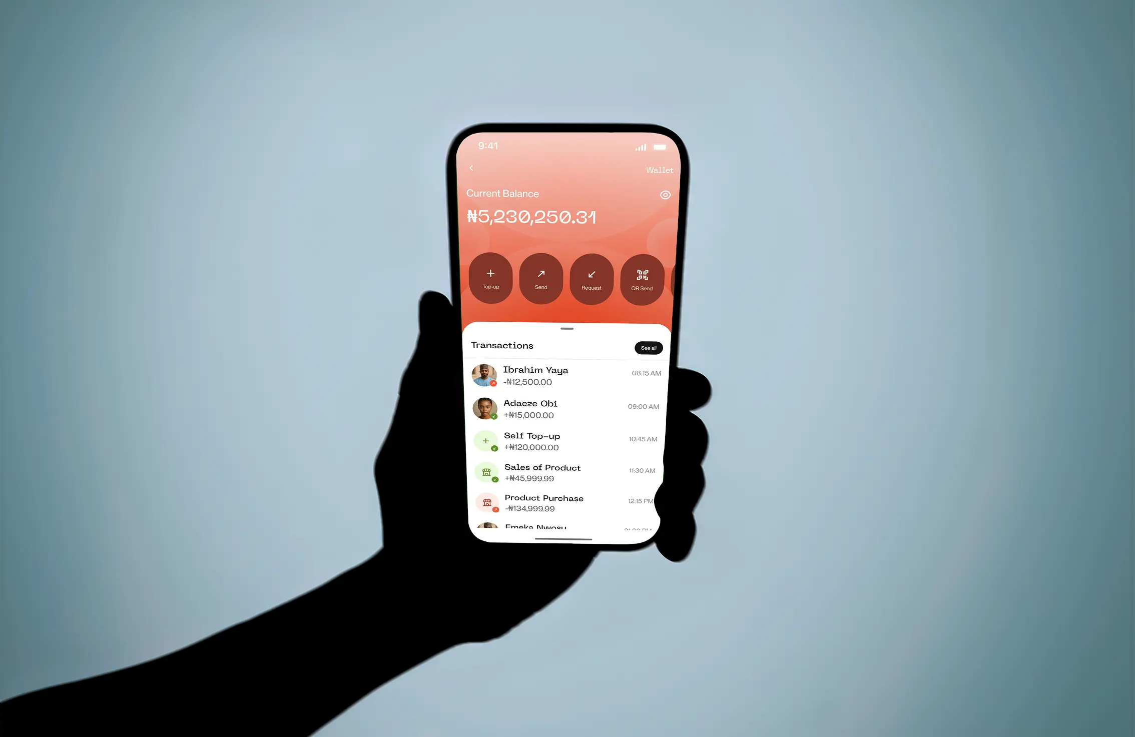 pivota screen mock